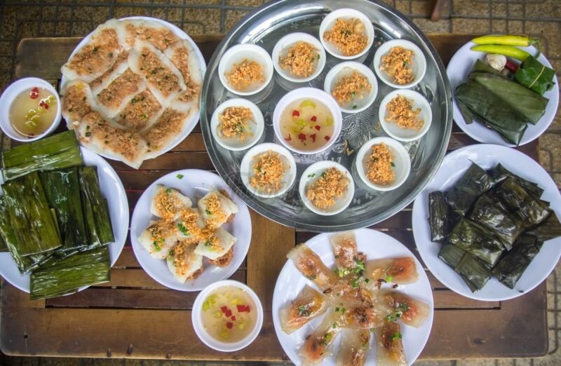 Bánh bèo, nập, lọc ở Huế